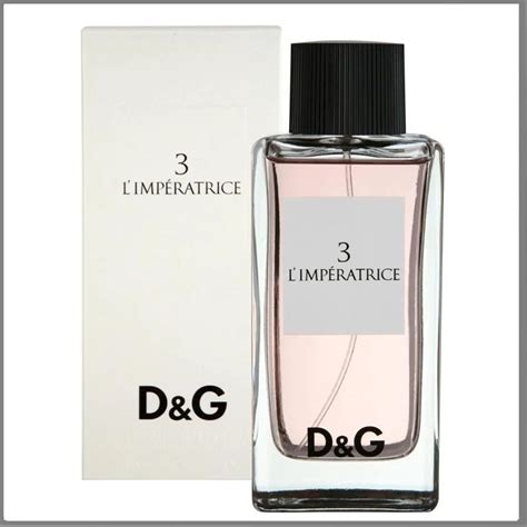 Туалетная вода Dolce Gabbana 3 l Imperatrice: описание, отзывы.